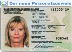 Neuer personalausweis