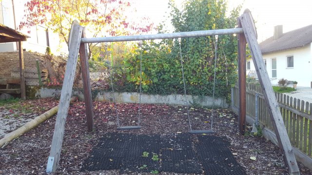 Spielplatz Mitterscheyern Schaukel