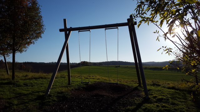 Spielplatz Schöneck Schaukel