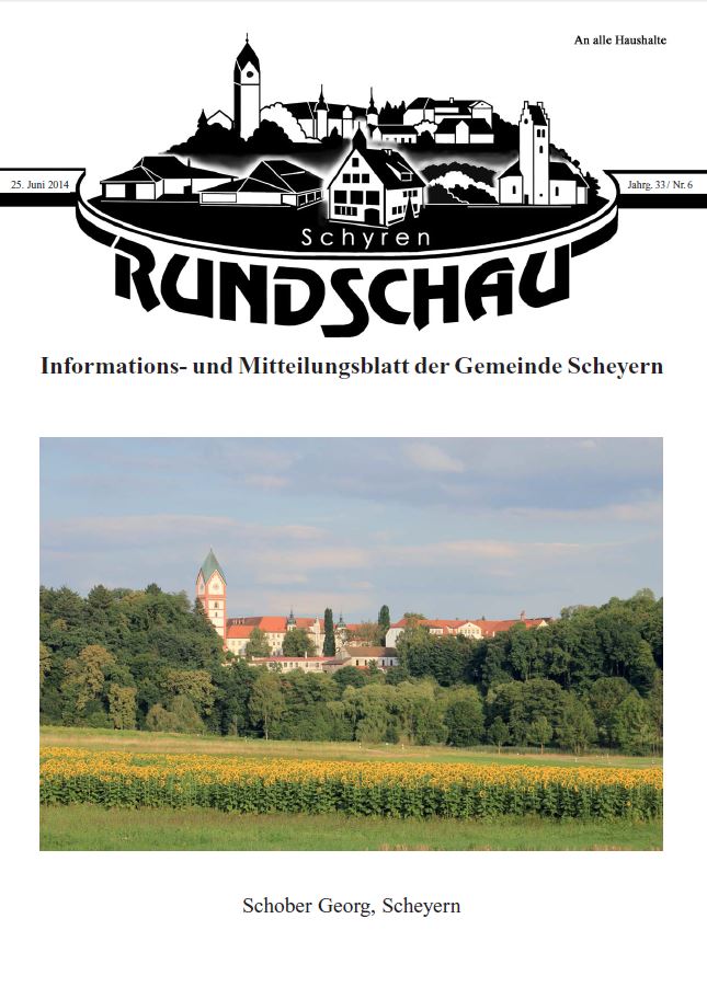 Schyren-Rundschau 06/2014 - 25.06.2014