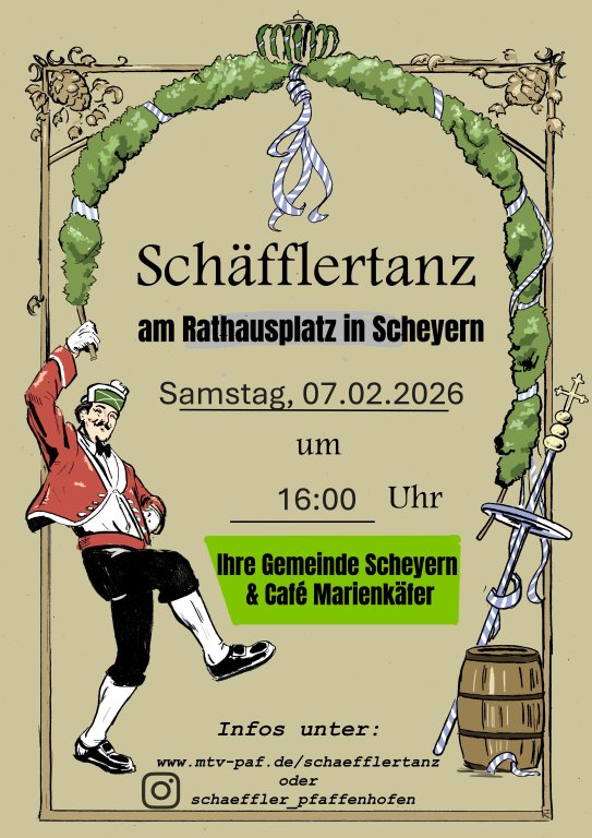 Schäfflertanz 2026 am Rathausplatz